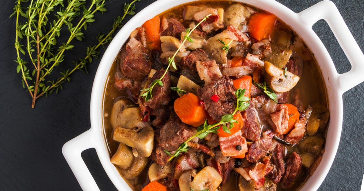 The Comforting Beef Bourguignon