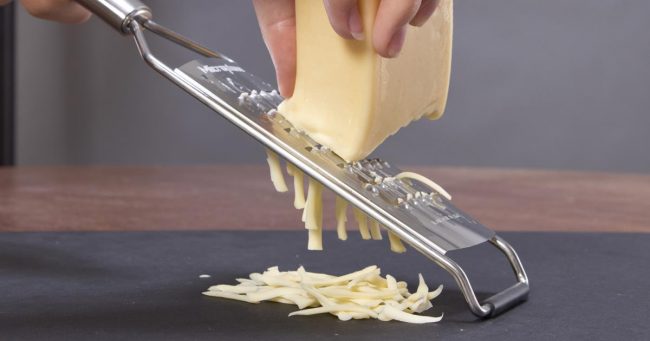 grate cheese