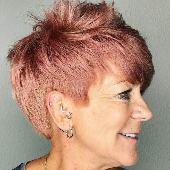 New 30 Short Haircuts For Women Over 50