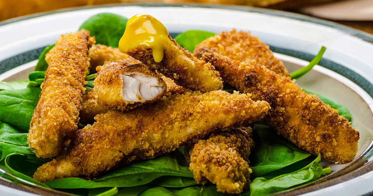 Chicken Tenders with Honey Mustard