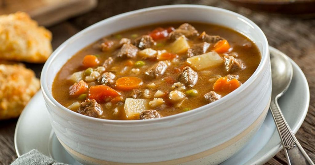 Cheap, Tasty, Hot Soup from Your Refrigerator