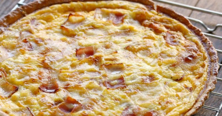 Bacon And Cheese Quiche