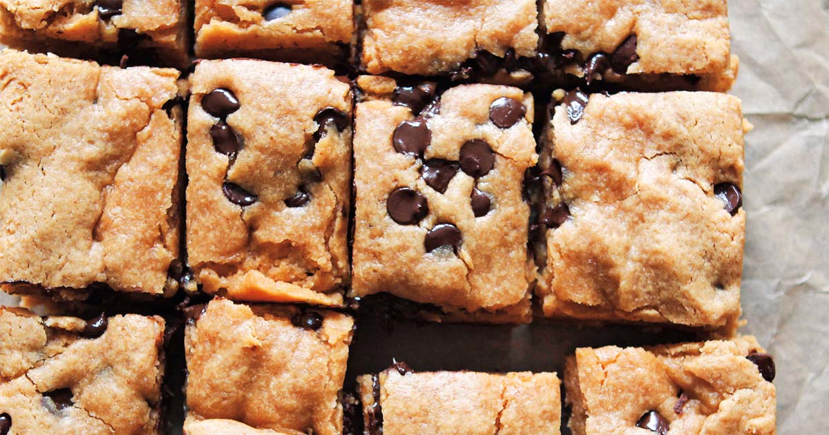 Lazy Chocolate Chip Cookie Bars