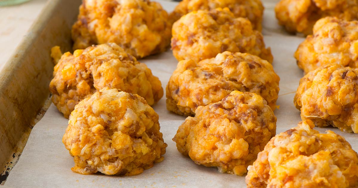 Pimento Cheese Sausage Balls