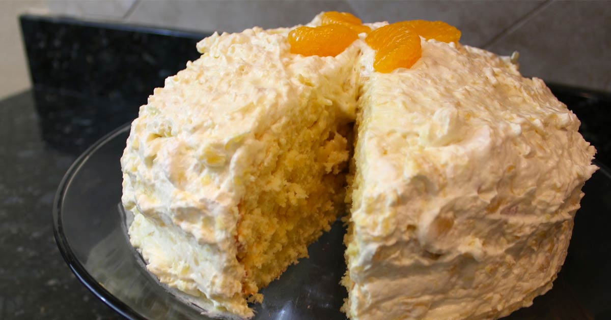 PineappleOrange Sunshine Cake