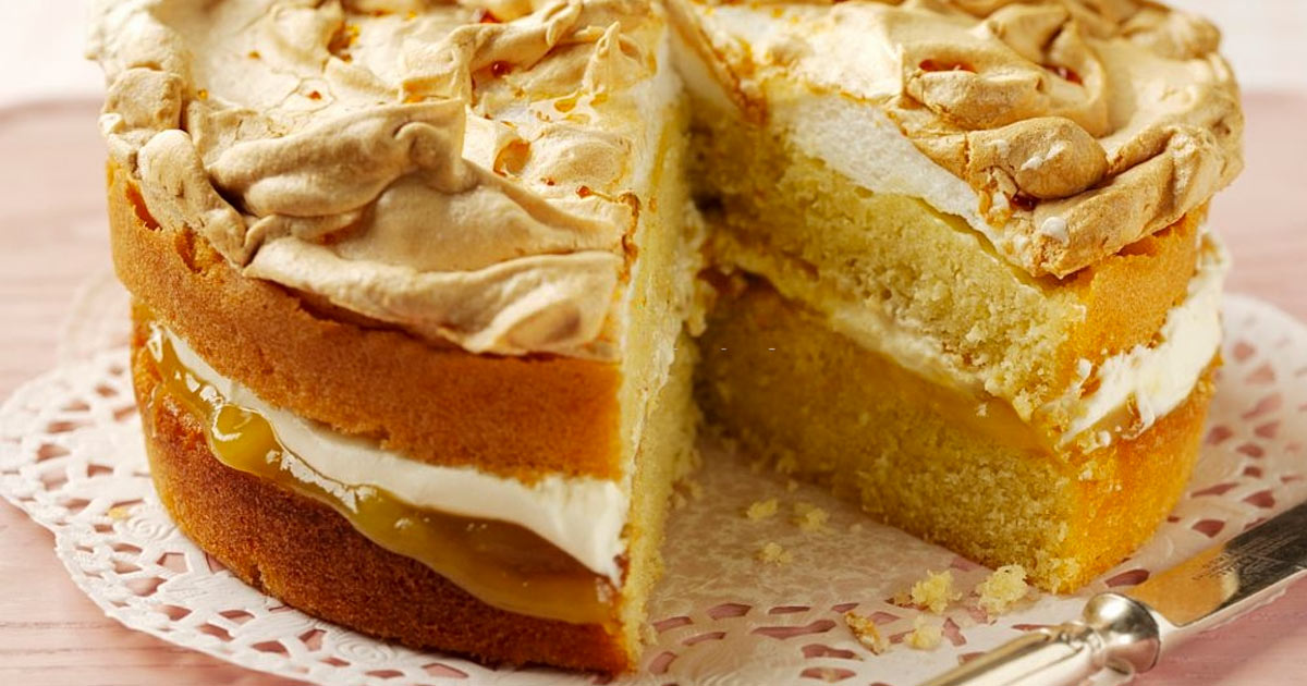 An AllTime Favorite Recipe Orange Meringue Cake