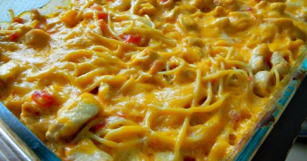 Chicken Spaghetti Casserole