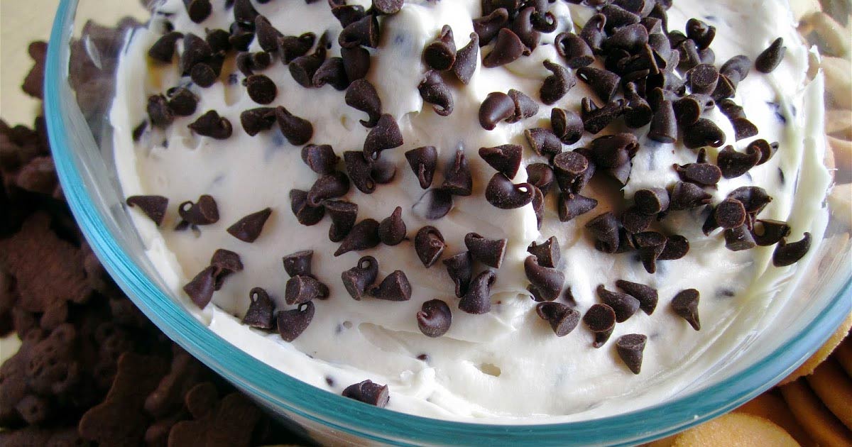 Chocolate Chip Cheesecake Dip