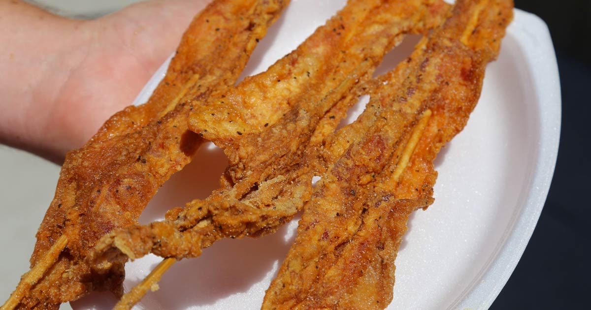 Country Fried Floured Bacon
