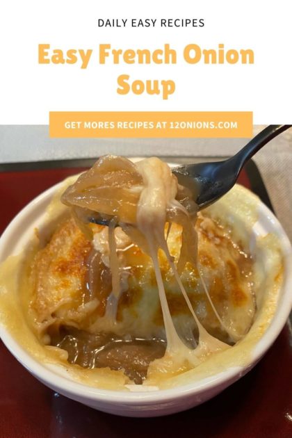 Easy French Onion Soup