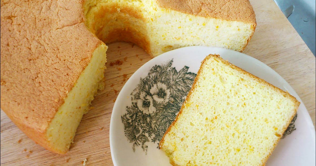 Grandpa’s Orange Sponge Cake