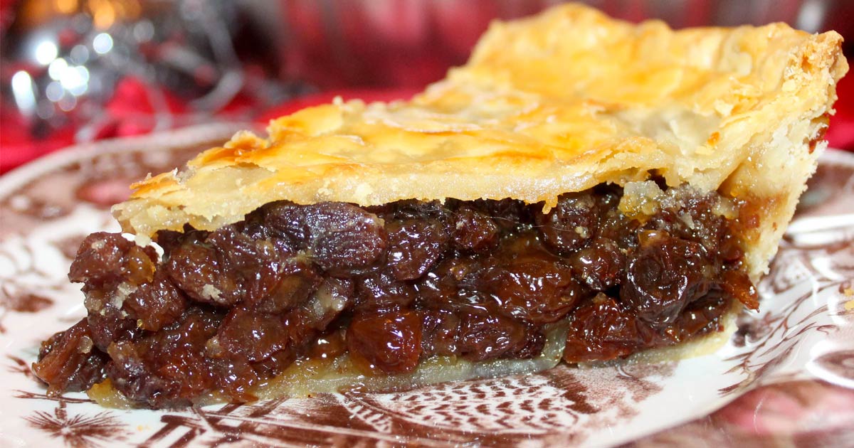 Old Fashioned Raisin Pie