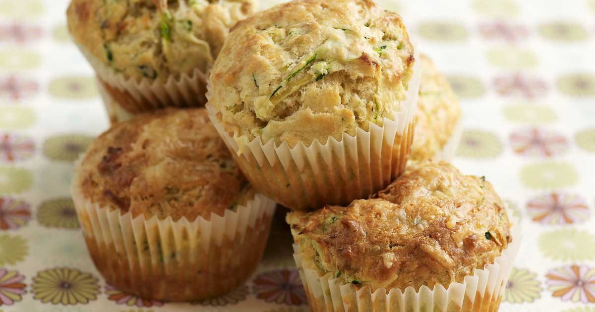 Zucchini Carrot Oatmeal Muffins