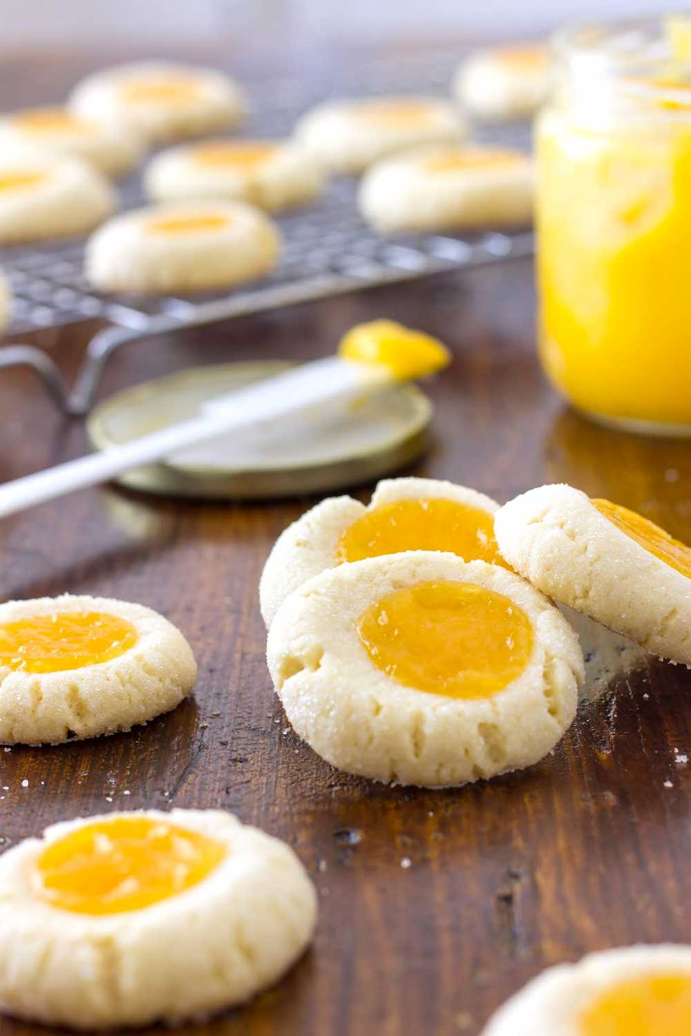 Lemon Curd Cookies