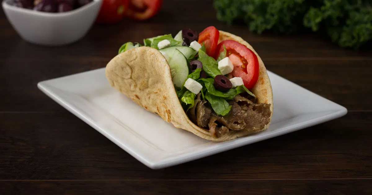 Beefy Gyros Pitas