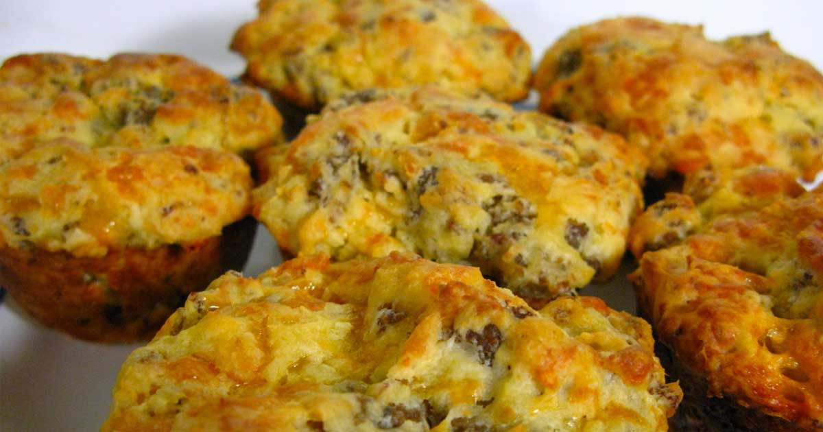 Cheesy Sausage and Egg Muffins