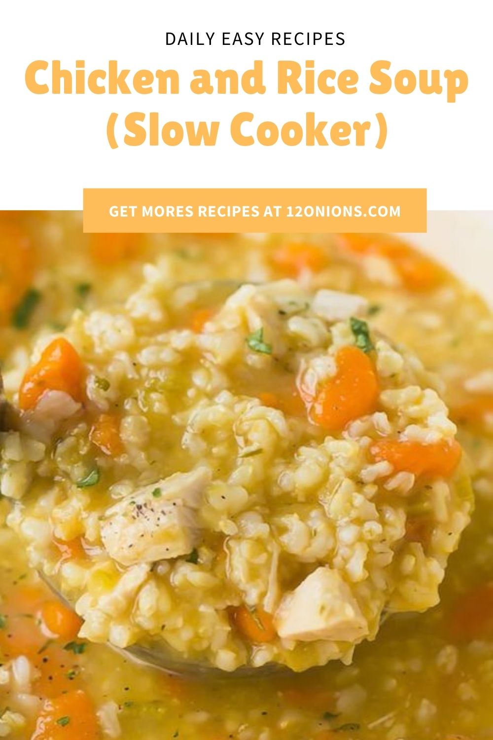 Chicken And Rice Soup Slow Cooker 