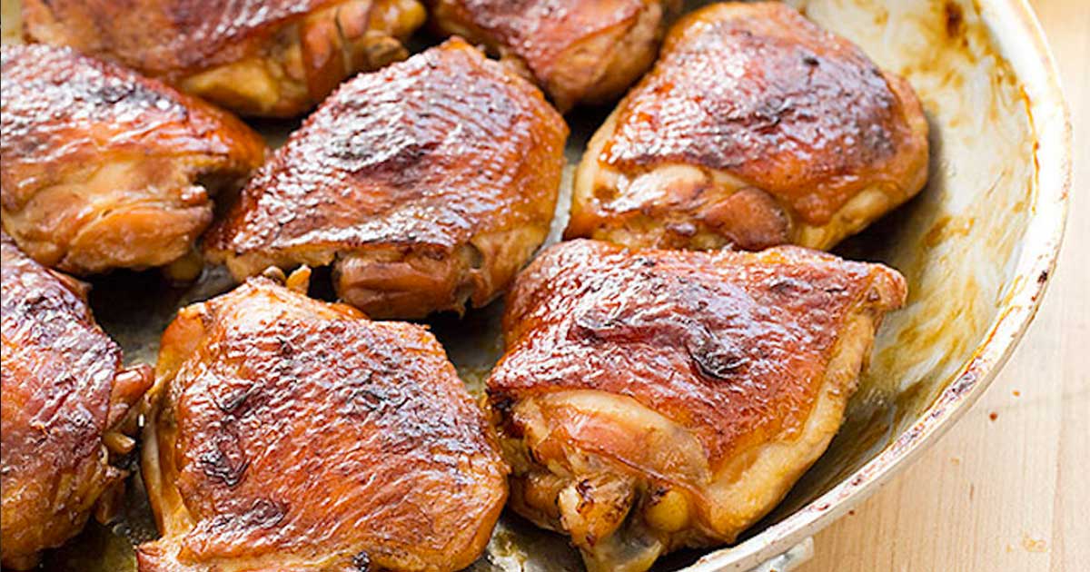 Crispy, Juicy Chicken Thighs in the (Slow Cooker)