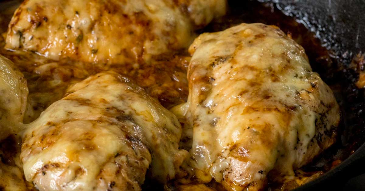 French Onion Chicken Skillet