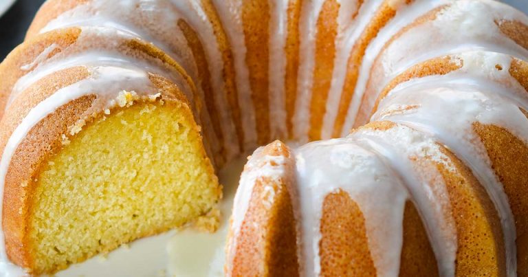 Italian Lemon Pound Cake