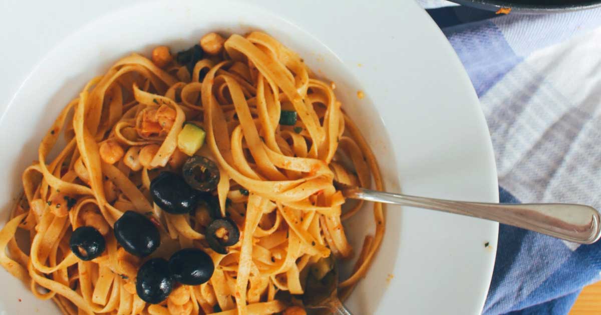 one-pot-mediterranean-pasta