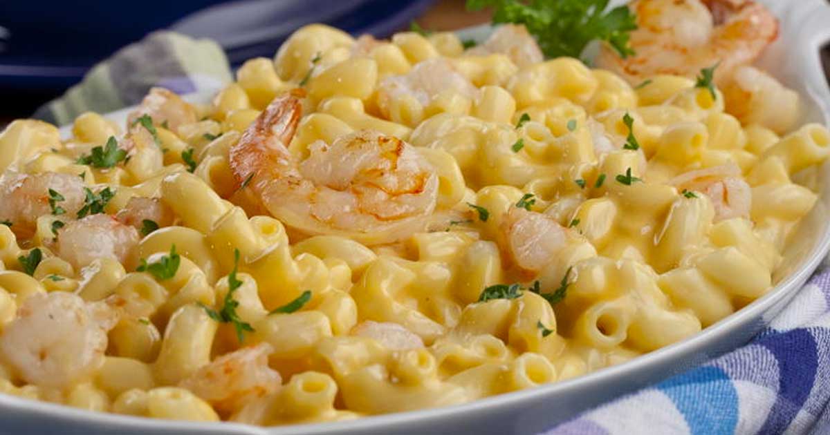 Seafood Mac and Cheese