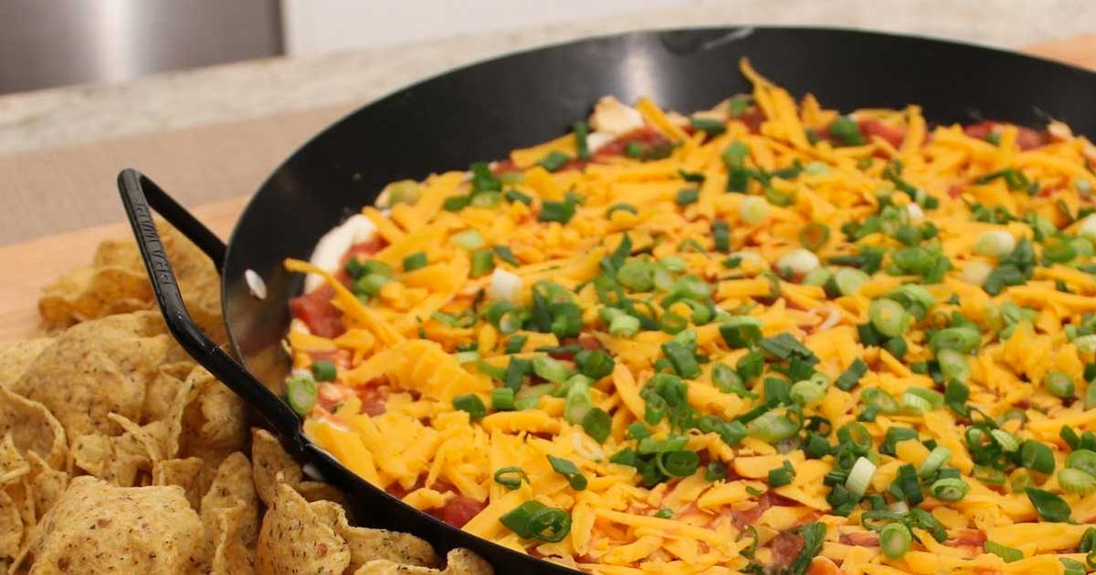 Warm Chicken Nacho Dip