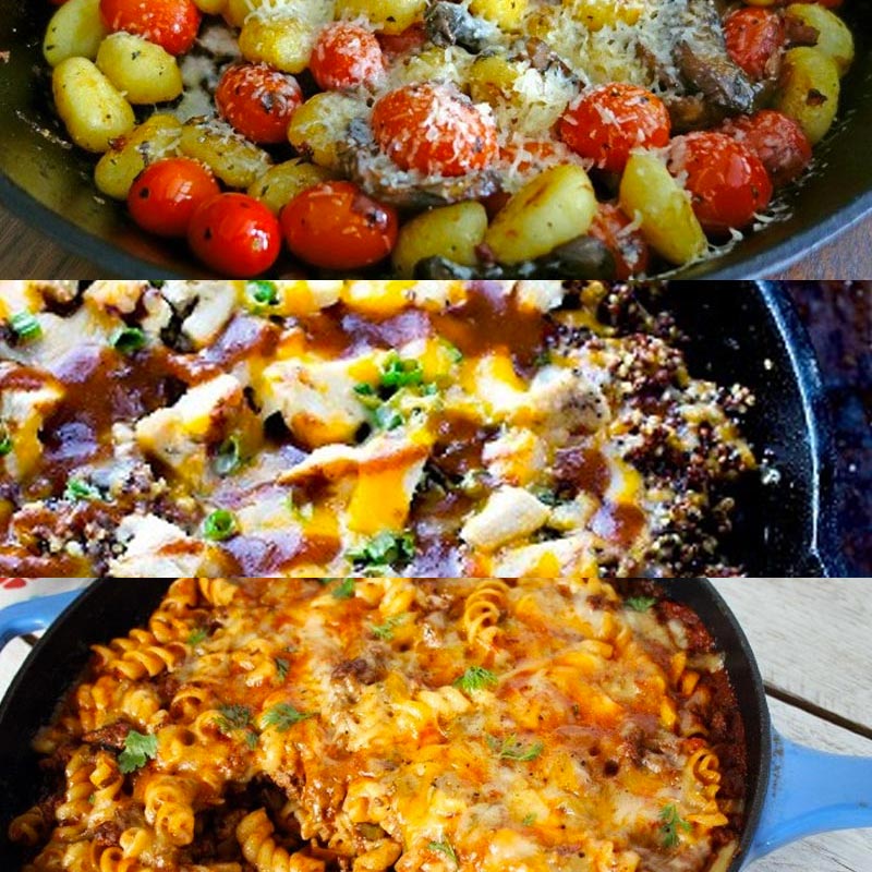 Hearty One-Skillet Dinners