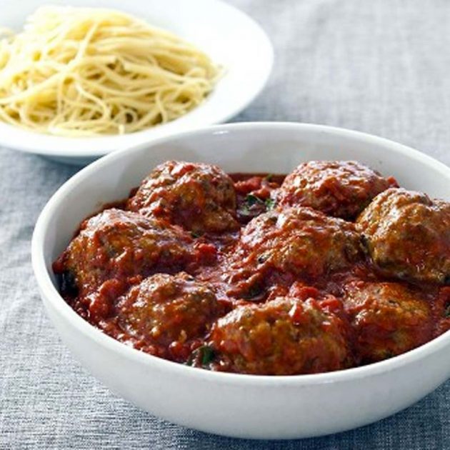Meatballs and Marinara