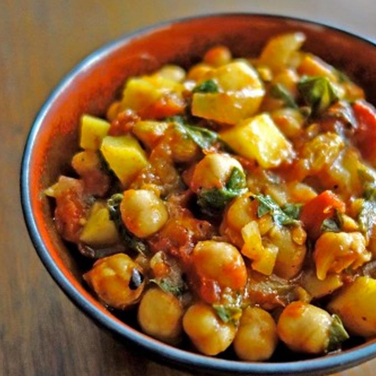SpinachChickpea Stew