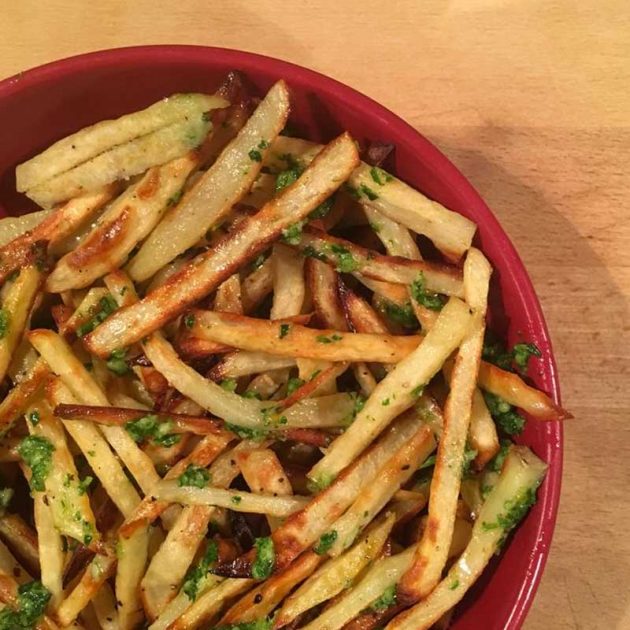 Baked Garlic Parmesan Fries