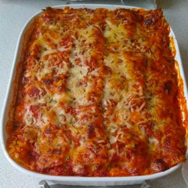 Beef & Sausage Lasagna