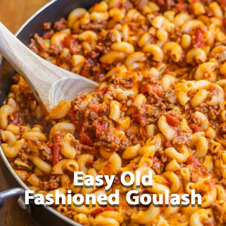 Easy Old Fashioned Goulash