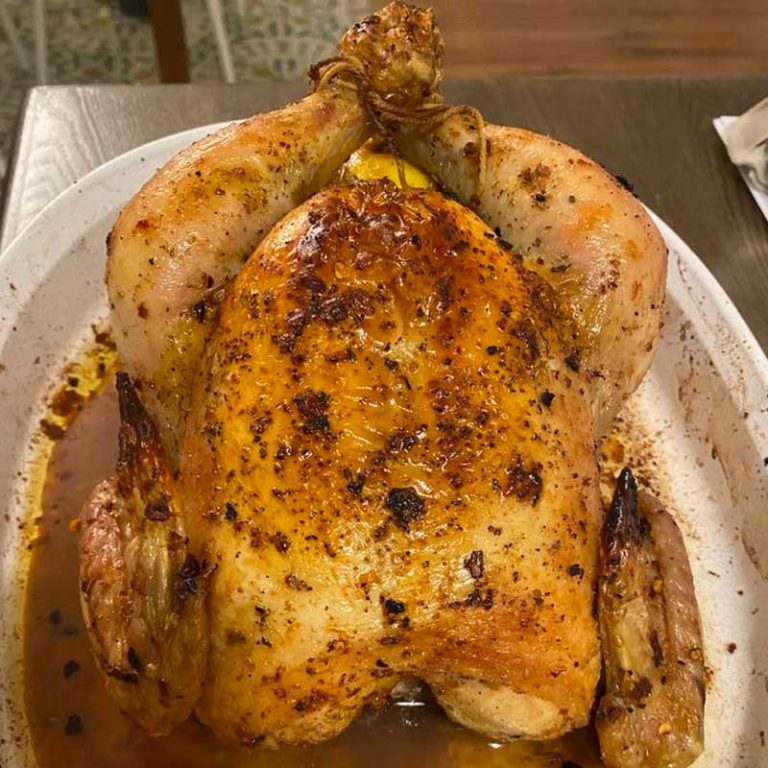 Garlic Roasted Chicken (Crock Pot)