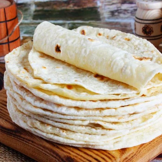 Homemade Flour Tortillas