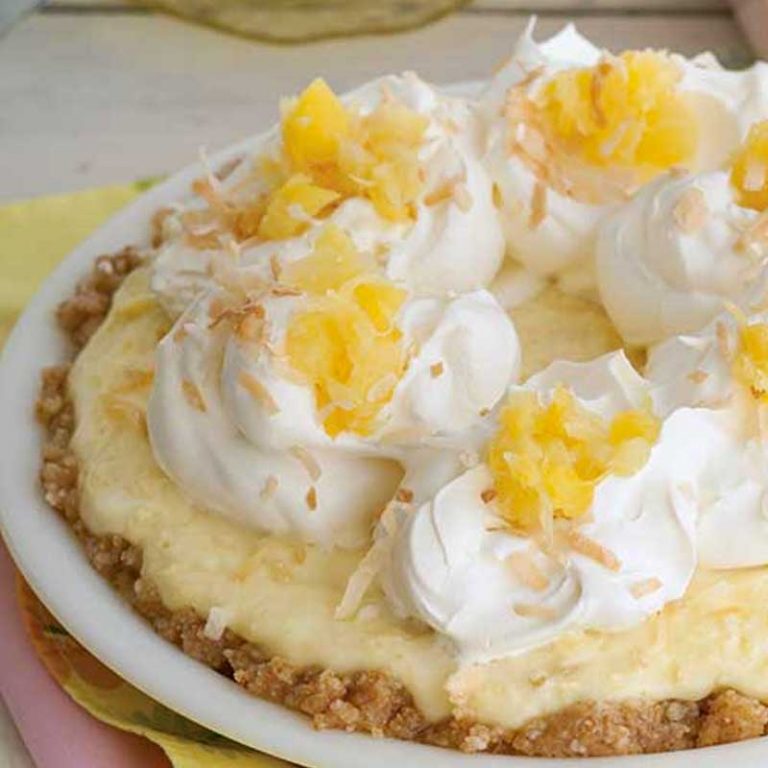 Nobake Pineapple Cream Dessert
