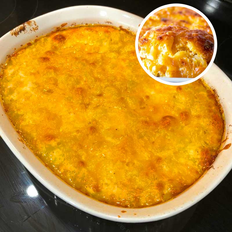 easy macaroni and cheese pie recipe