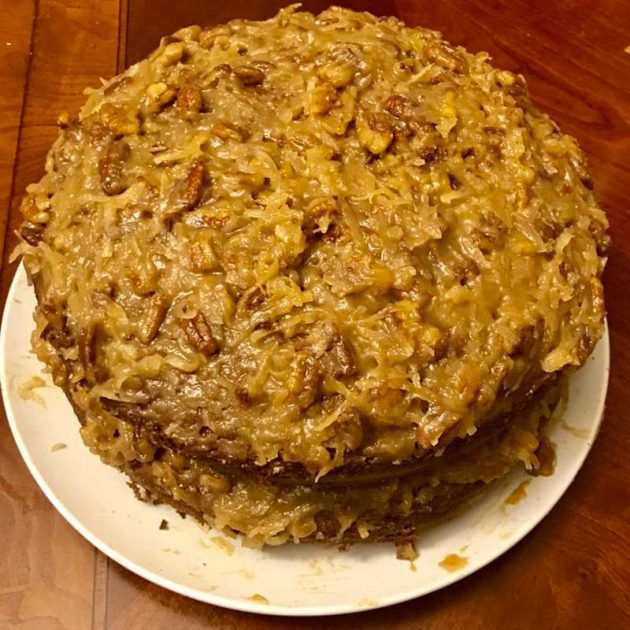 Willard Family German Chocolate Cake