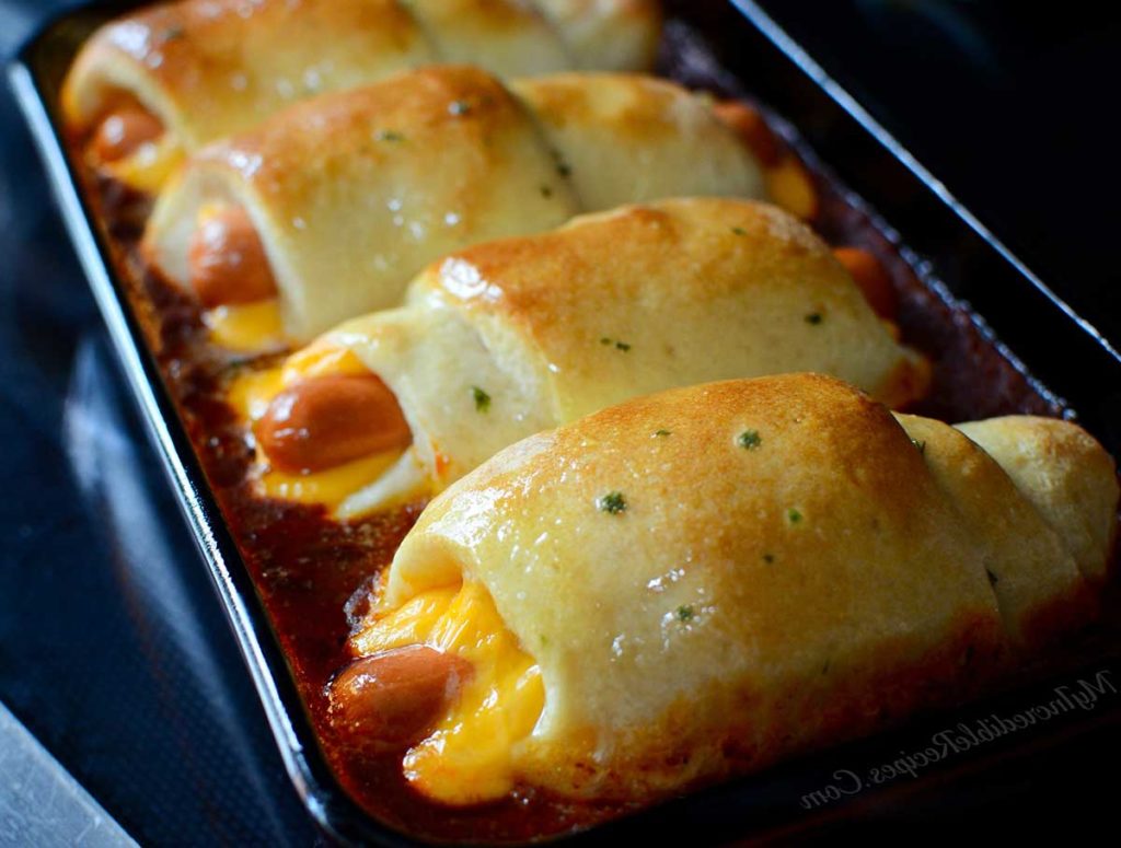 Chili Cheese Dog Bake