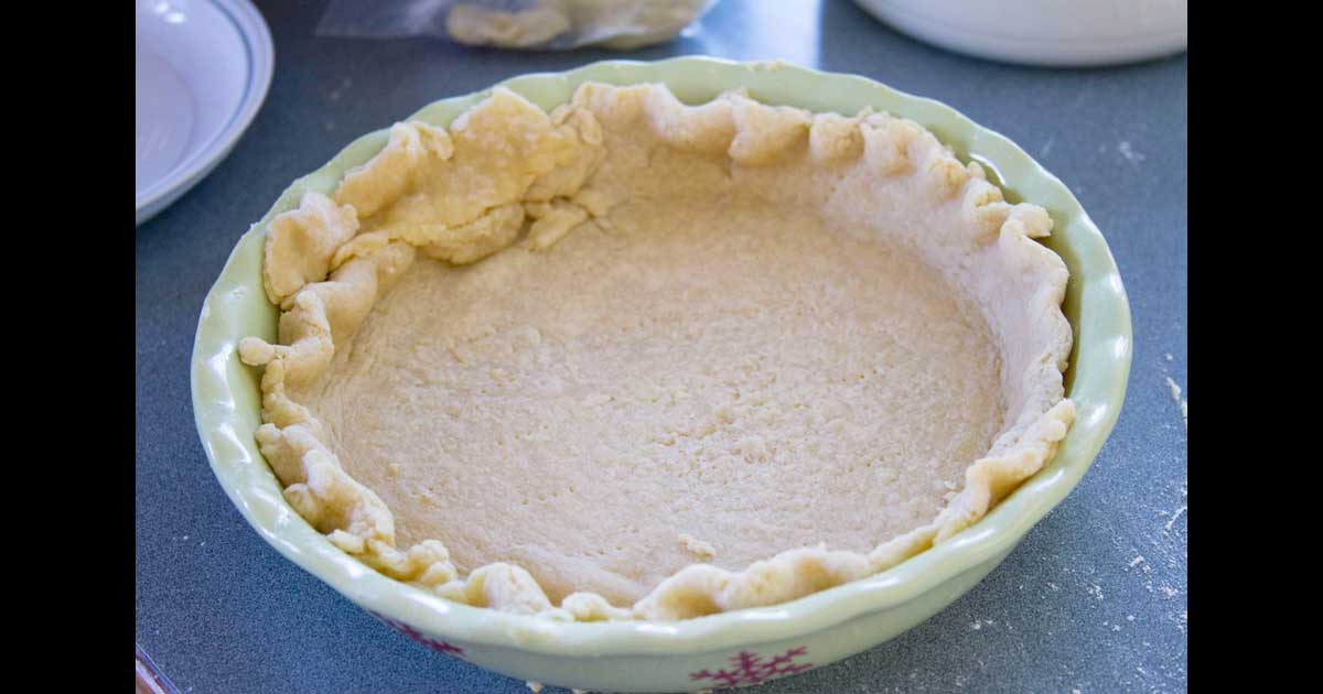 Easy AllButter Pie Crust