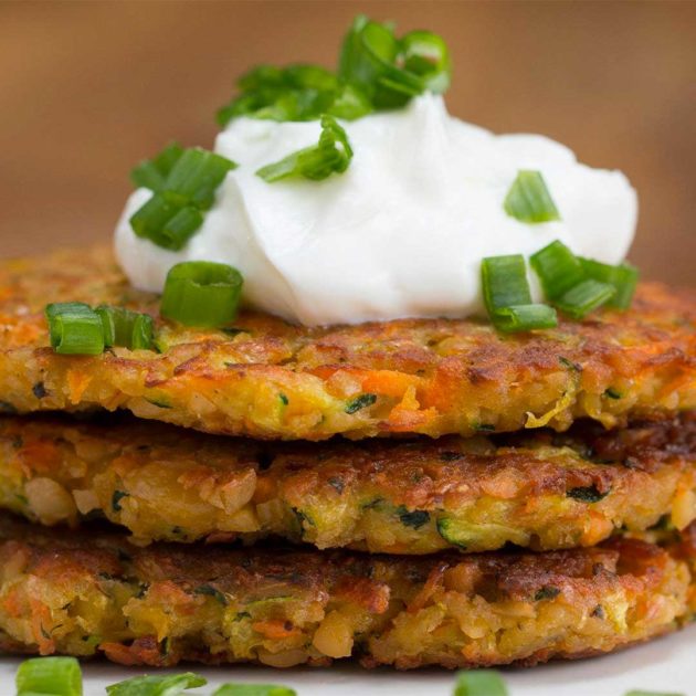 Carrot, Zucchini, & Potato Cakes