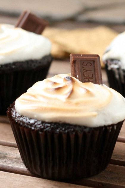 S’mores Cupcakes