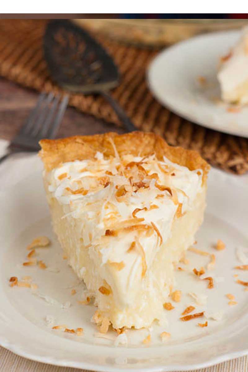 my recipes coconut cream pie