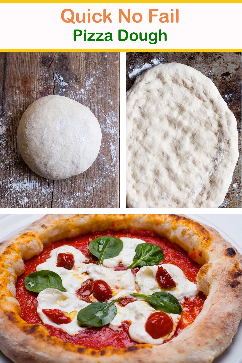 Quick No Fail Pizza Dough