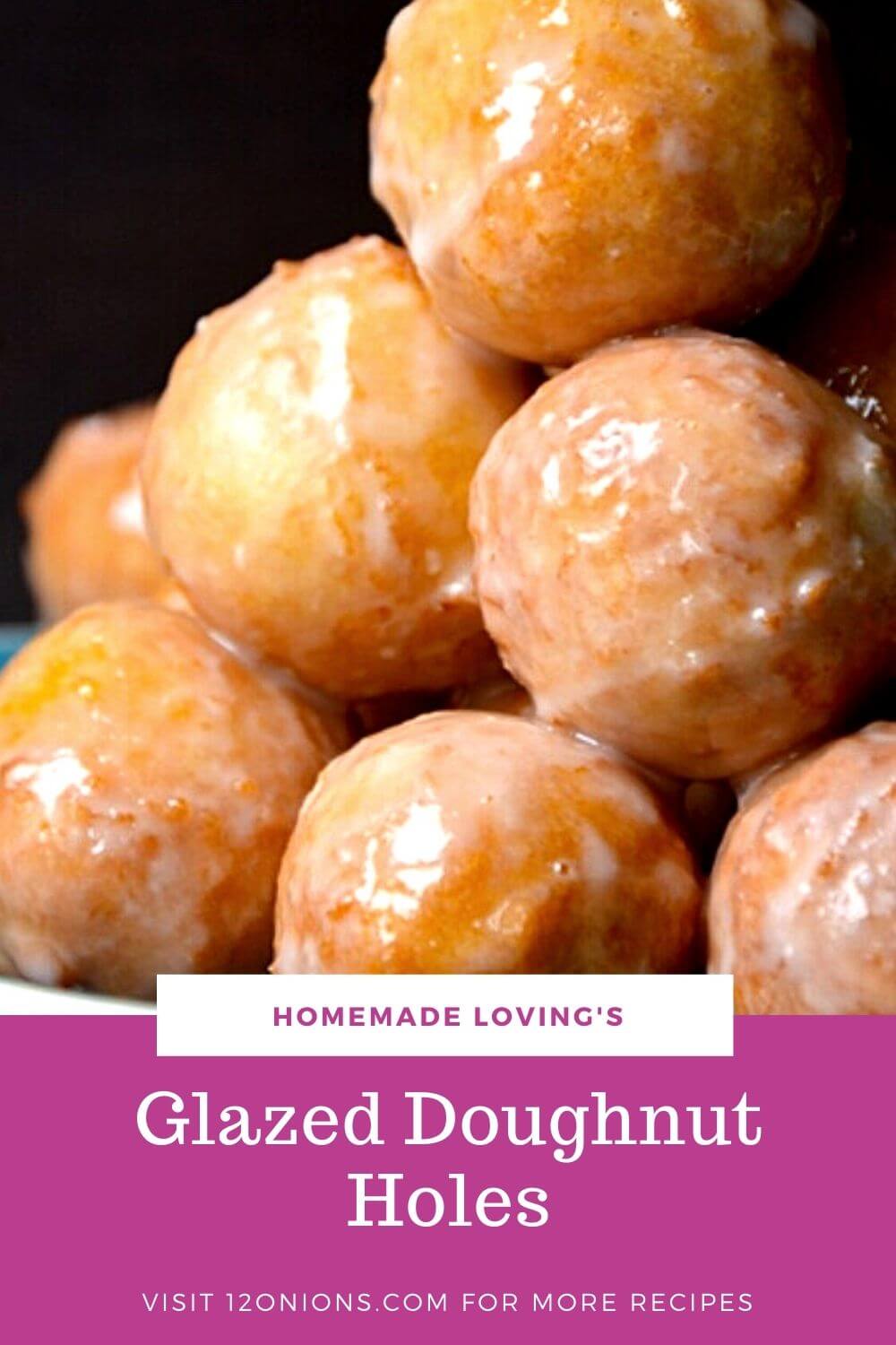 Glazed Doughnut Holes