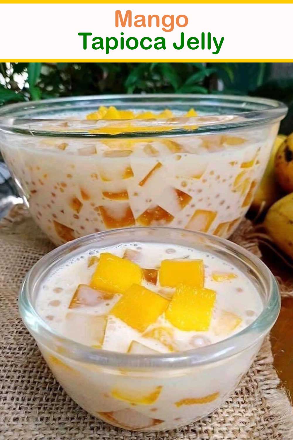 Mango Tapioca Jelly