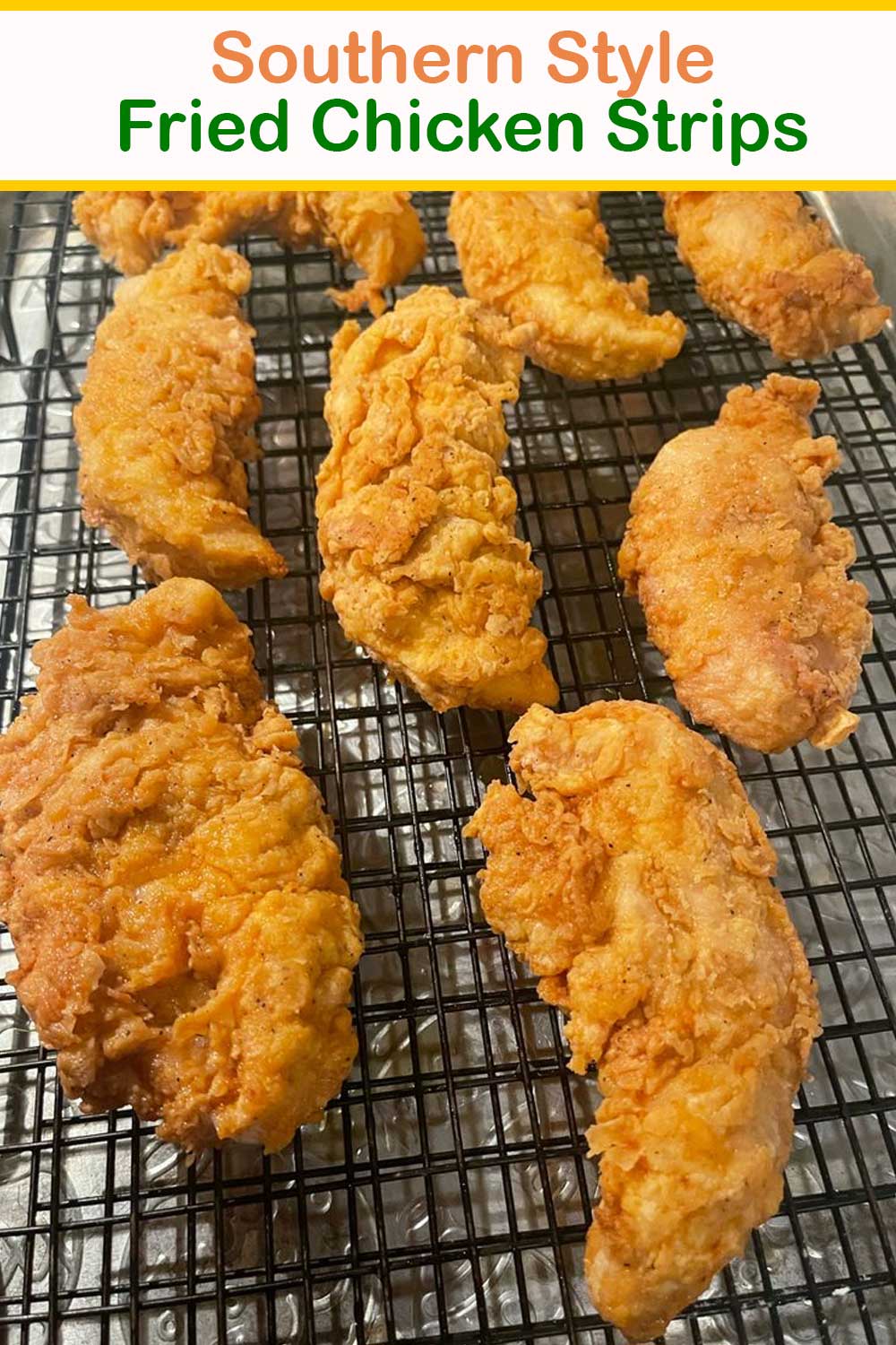 Southern Style Fried Chicken Strips
