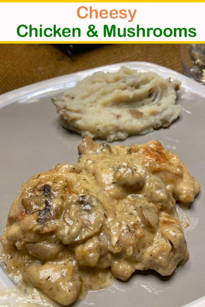 Cheesy Chicken And Mushrooms 5566