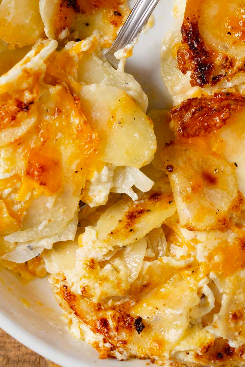 Cheesy Garlic Scalloped Potatoes