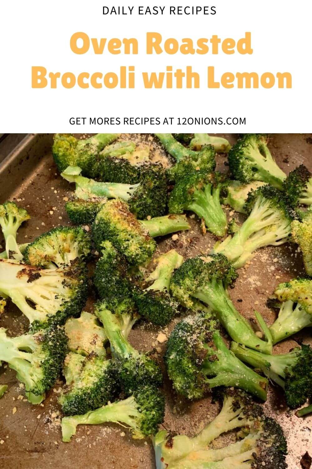 Oven Roasted Broccoli with Lemon